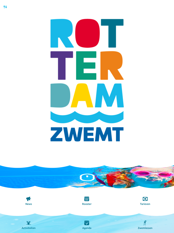 Rotterdam Zwemt iPad screenshot 1 - Sports app