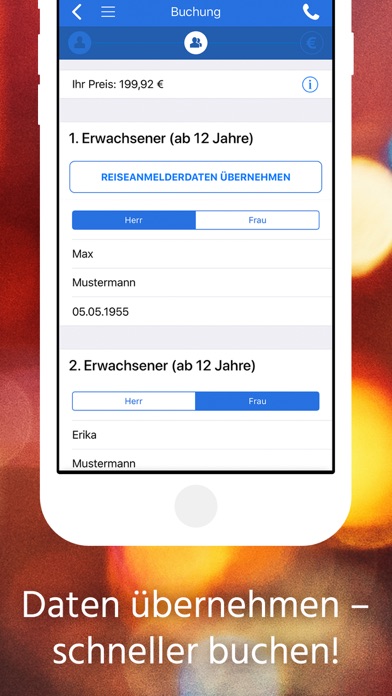 Fluege.de – günstig buchen Screenshot