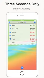 daycost - personal finance iphone screenshot 1