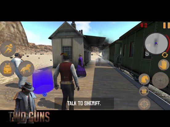 Screenshot #5 pour Western Two Guns