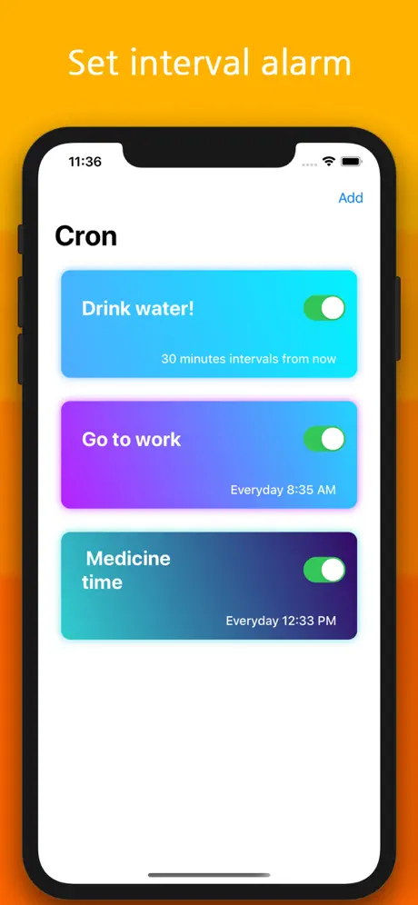 Cron - Simple alarm