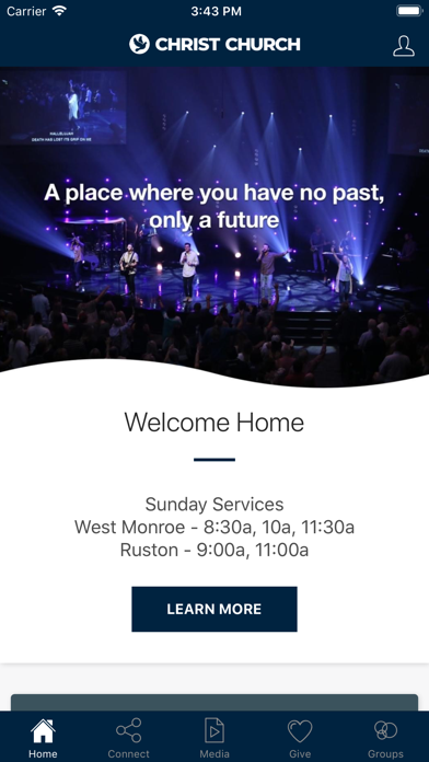 ChristChurch.La iPhone screenshot 1 - Lifestyle app