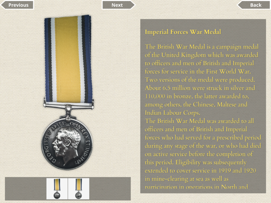 Screenshot #6 pour Virtual Display Case: Medals