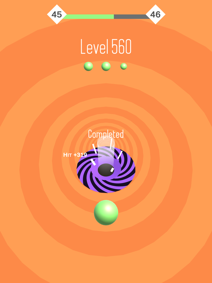 Flick ball 3d