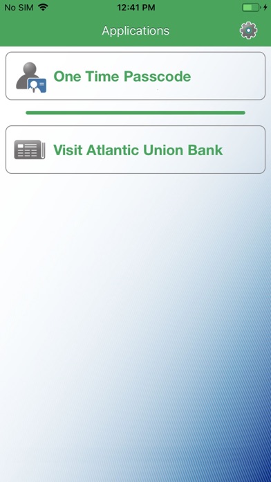 Atlantic Union Authenticator Screenshot