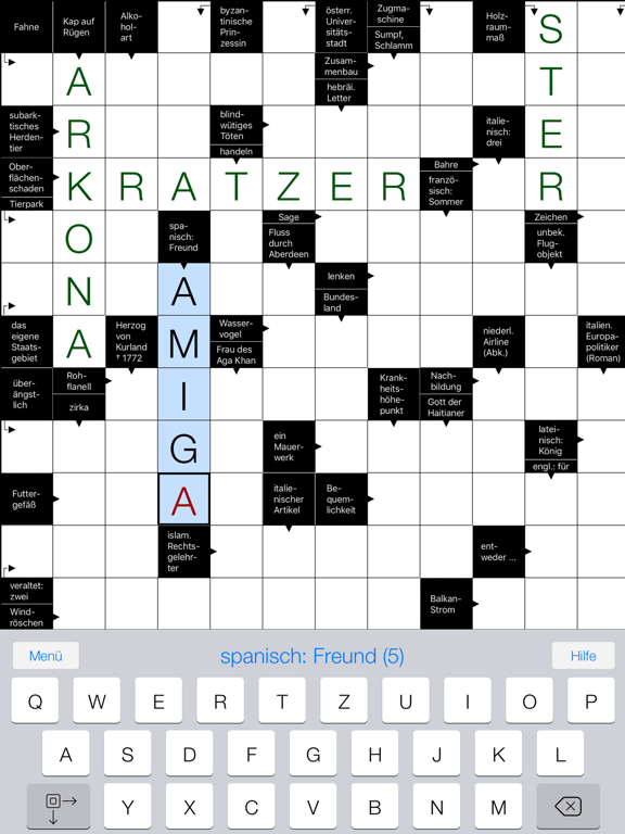 Screenshot #4 pour Kreuzworträtsel Pur .