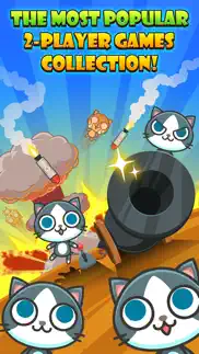 cats carnival -2 player games iphone screenshot 1