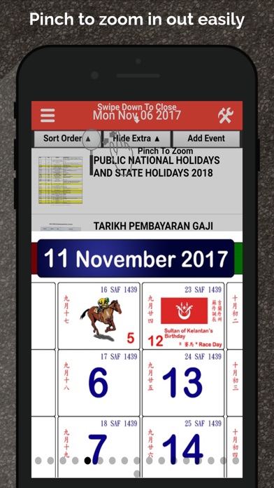 Malaysia Calendar Horse Lunar screenshot 2