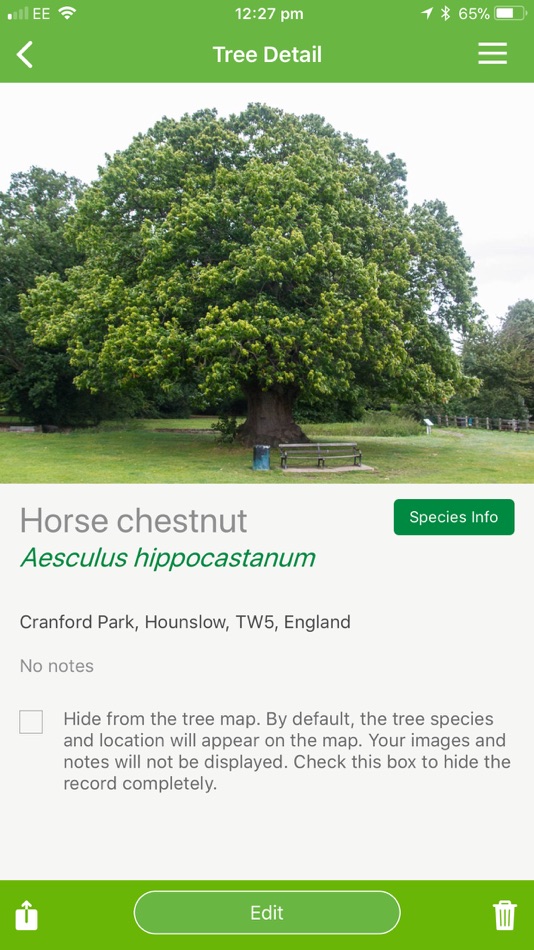 #7. British tree identification (iOS) 由: Woodland Trust