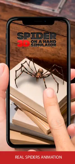 Game screenshot 3D паук на руке симулятор apk