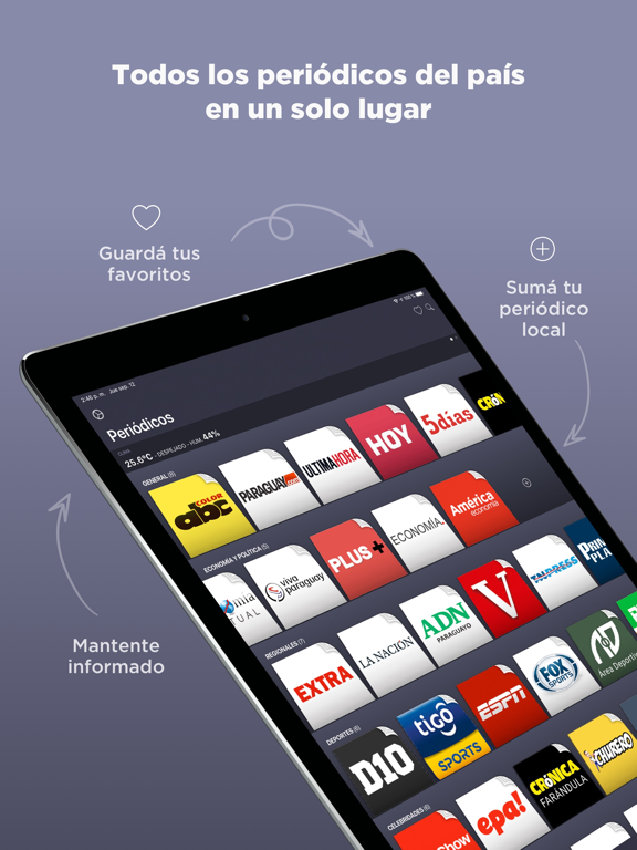 Screenshot #4 pour Diarios Paraguayos