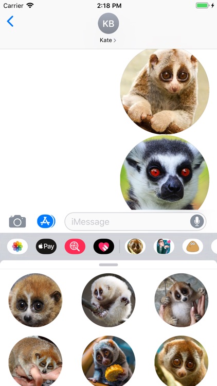 Lovely Lemurs Sticker Pack