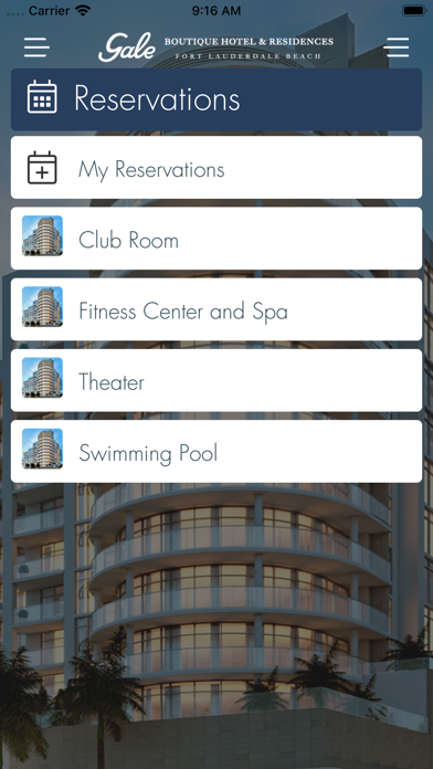 Gale Condominium iPhone screenshot 7 - Lifestyle app