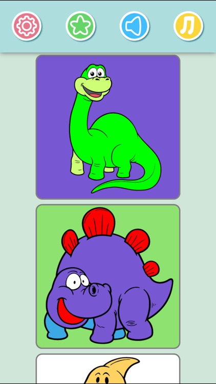 Dino Coloring Pages for Kids