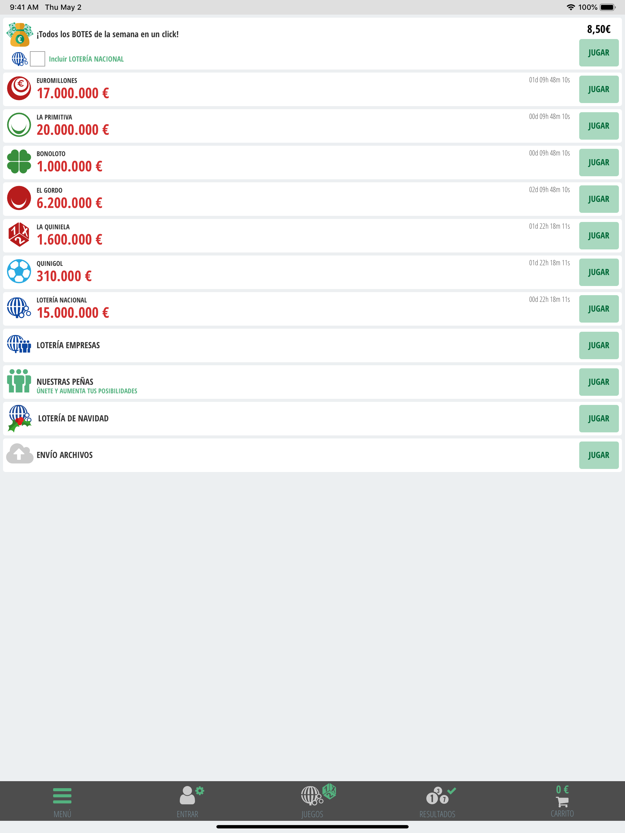 Lotería las Arenas screenshot 6