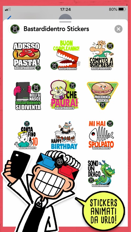 Bastardidentro Stickers