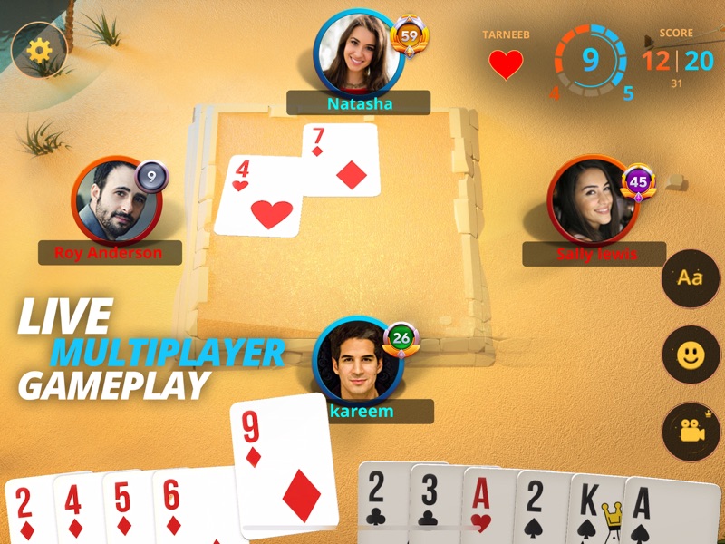 Tarneeb Masters - لعبة طرنيب screenshot 7