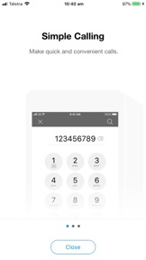 Telstra Business Connect screenshot
