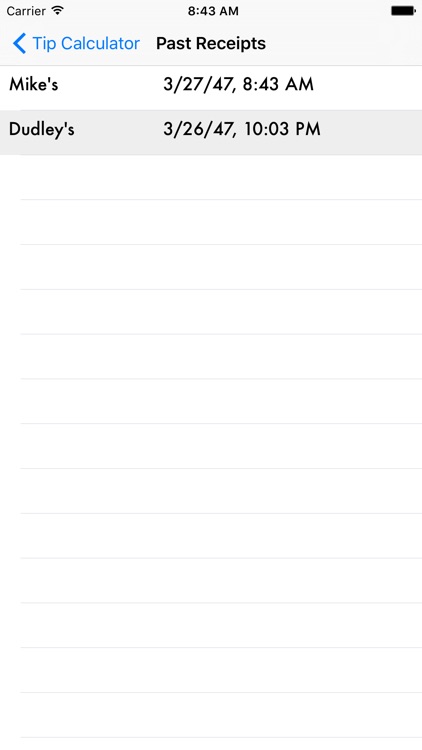 Tip Calculator plus History screenshot-3
