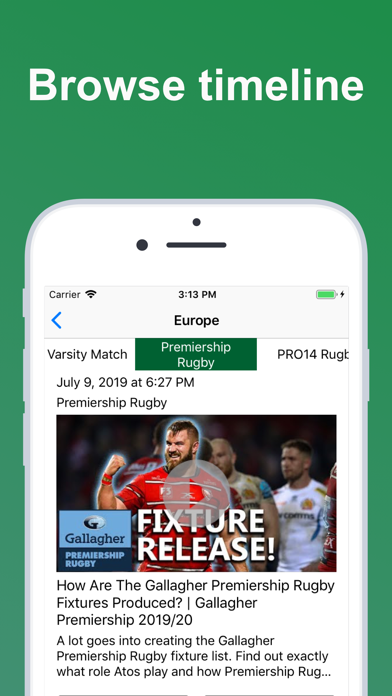 Ch. Rugby Screenshot