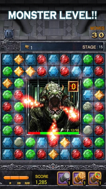 Jewels Dragon Quest - Match 3