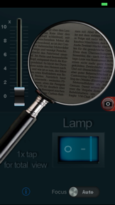Magnifier with light+zoom screenshot
