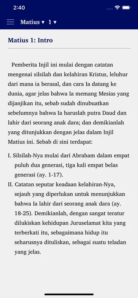 Tafsiran Matthew Henry