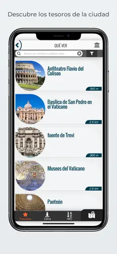 Captura de Pantalla 2 ROMA guía mapa y tickets iphone