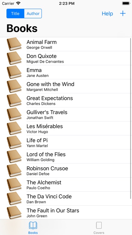 Personal Bookcase screenshot-3