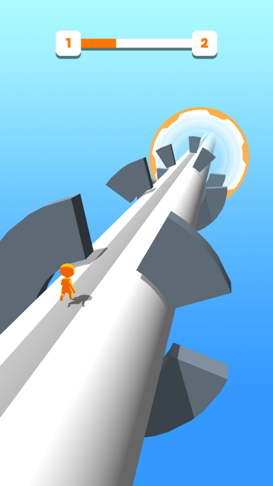 Screenshot #1 pour Helix Escape