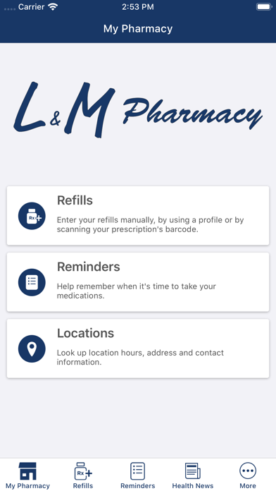 Screenshot #1 pour L&M Pharmacy