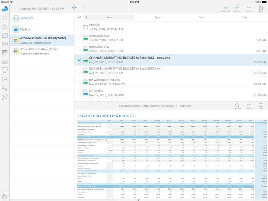 Screenshot #4 pour WorksPad