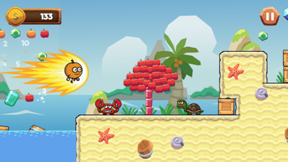 Fruit Run - Around The World screenshot 2