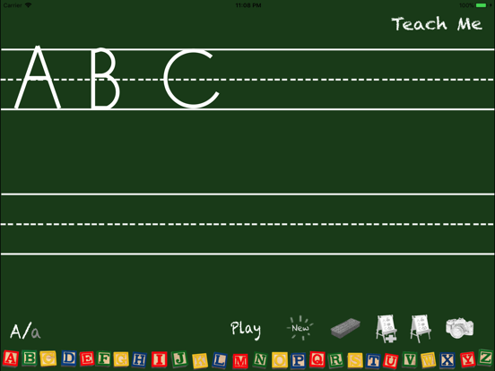 Screenshot #4 pour Alphabet Chalkboard