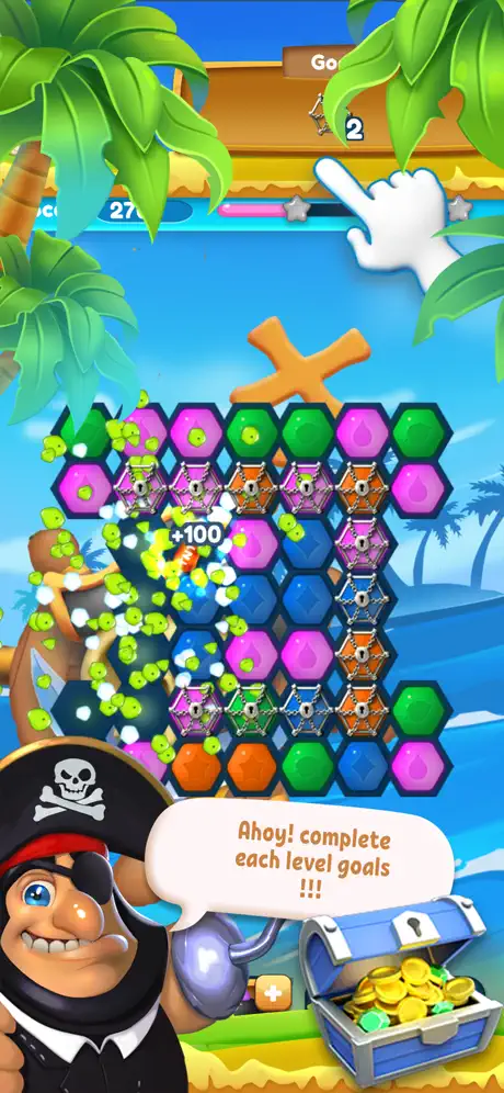 Pirate MATCH 2 – Idle Puzzle