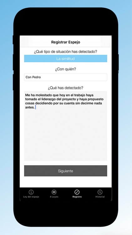 Ley del espejo screenshot-3