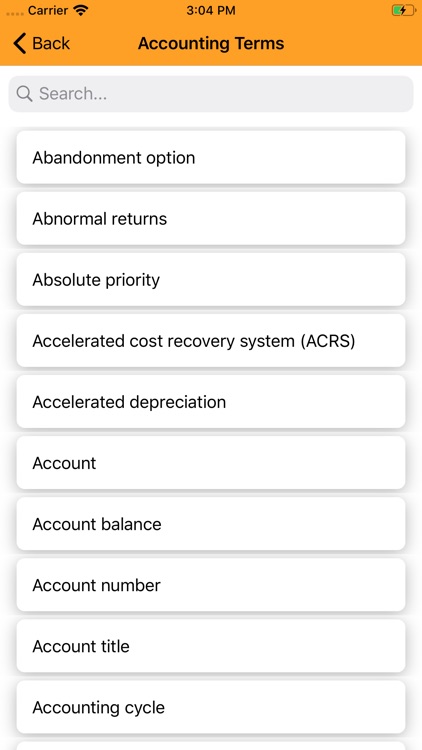 Accounting Term Dictionary screenshot-3