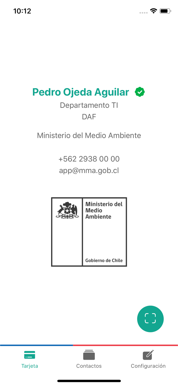 Tarjeta Digital - MMA Chile