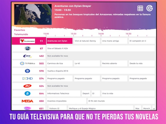 Screenshot #6 pour GVAX TV Air - 100% Latino