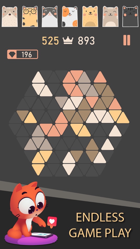 #4. Trigon : Triangle Block Puzzle (iOS) 由: IEC GLOBAL PTY LTD