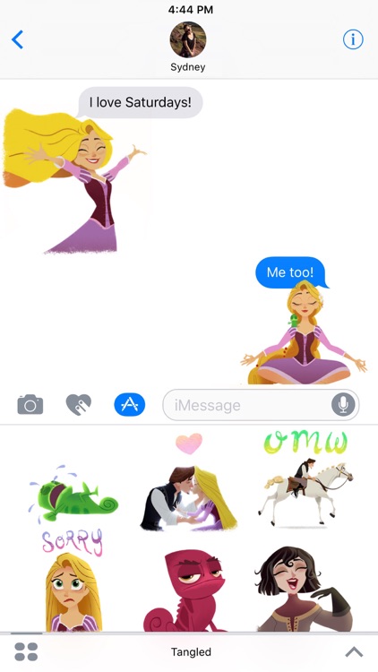 Disney Stickers: Tangled