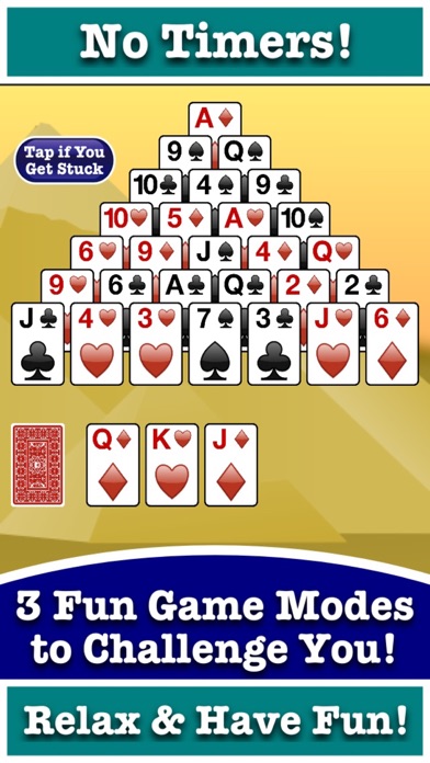 Screenshot #2 pour Stress-Free Pyramid Solitaire!