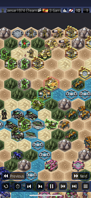 ‎UniWar: Multiplayer Strategy Screenshot