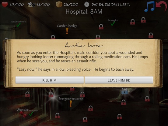 Screenshot #5 pour Overlive: Gamebook and RPG