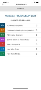 OpenText Active Orders Mobile screenshot #2 for iPhone