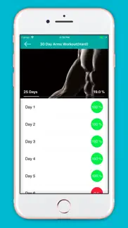 home exercise : daily workout iphone screenshot 2