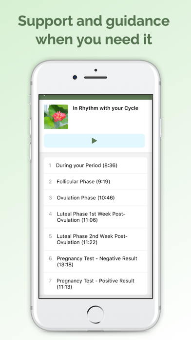 Evoke Fertility Meditations Screenshot 3 - AppWisp.com Evoke Fertility Meditations Screenshot 3 - AppWisp.com