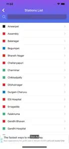 HMR Hyderabad Metro screenshot #5 for iPhone