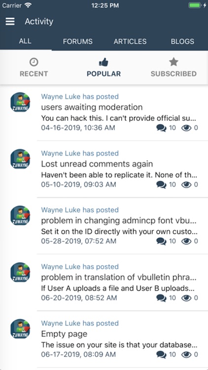 DOC Forum screenshot-3