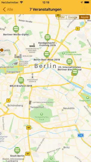 Screenshot von Berlin Craft Beer auf dem iPhone 5